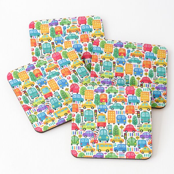 Item preview, City Buildings Cars and Traffic Signs Pattern designed and sold by Piotrek0001.