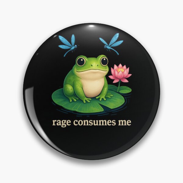 Item preview, Peaceful Frog Tiny Rage designed and sold by SiarheiYur.