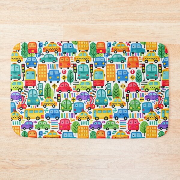 Item preview, City Buildings Cars and Traffic Signs Pattern designed and sold by Piotrek0001.