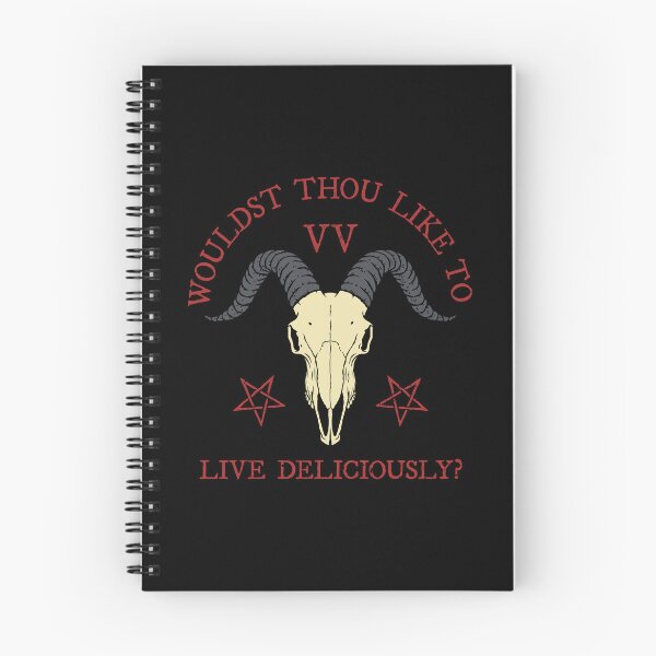 Item preview, Live Deliciously - Goat Skull designed and sold by HighStakes.