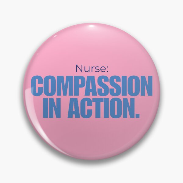 Item preview, Nurse Compassion in Action Positive RN T-Shirt Gift Nurses Week Healthcare Worker Tee designed and sold by BananaPrint.