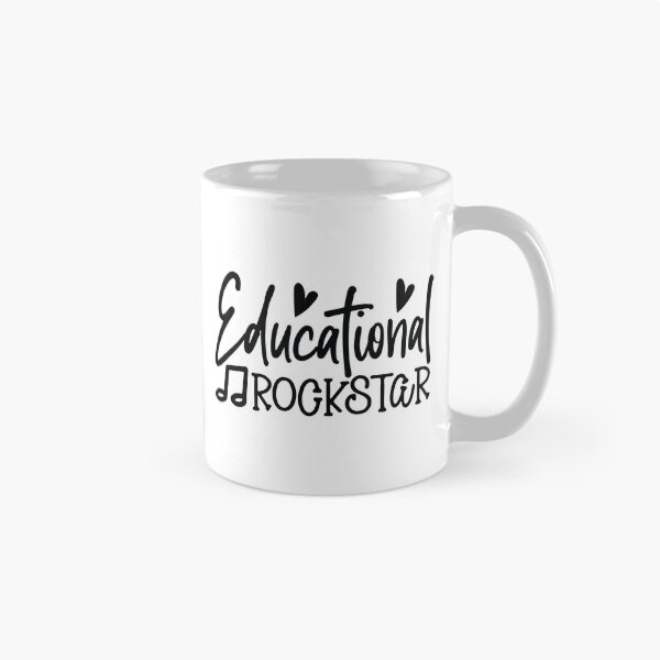 Item preview, Educational Rockstar - Funny Teacher Appreciation School Gift designed and sold by FuzionRaptor.