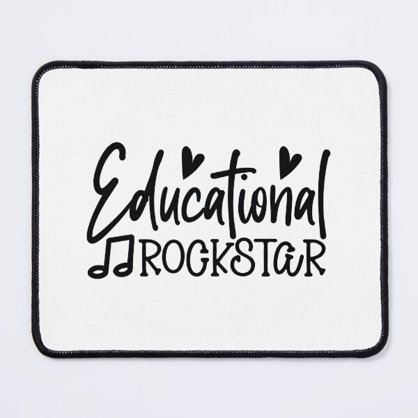 Item preview, Educational Rockstar - Funny Teacher Appreciation School Gift designed and sold by FuzionRaptor.