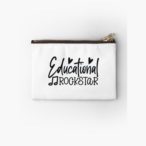 Item preview, Educational Rockstar - Funny Teacher Appreciation School Gift designed and sold by FuzionRaptor.
