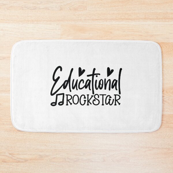 Item preview, Educational Rockstar - Funny Teacher Appreciation School Gift designed and sold by FuzionRaptor.