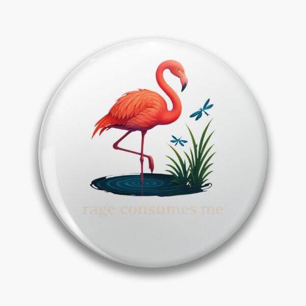 Item preview, Flamingo Grace Under Rage designed and sold by SiarheiYur.