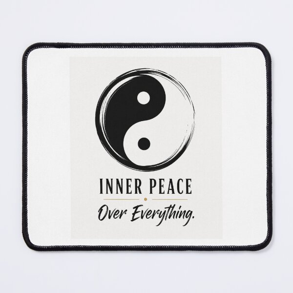 Artikelvorschau, Innerer Frieden über alles – Yin-Yang-Minimalismus-Zen-Design entworfen und verkauft von MarekoraStudio.