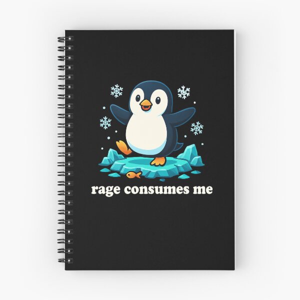 Item preview, Cheerful Penguin Frozen Fury designed and sold by SiarheiYur.