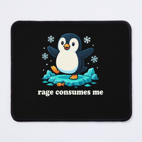 Item preview, Cheerful Penguin Frozen Fury designed and sold by SiarheiYur.
