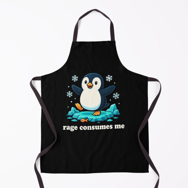 Item preview, Cheerful Penguin Frozen Fury designed and sold by SiarheiYur.