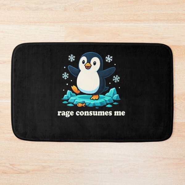 Item preview, Cheerful Penguin Frozen Fury designed and sold by SiarheiYur.
