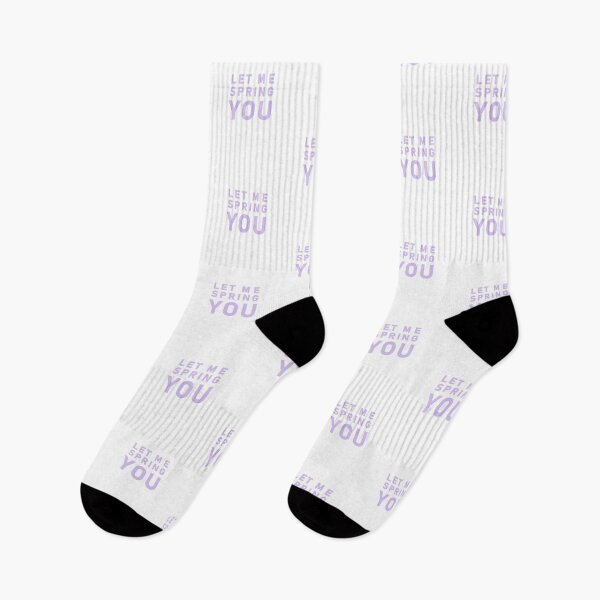 Item preview, Aesthetic Lavender Let Me Spring You Quote designed and sold by LekkieStudioArt.