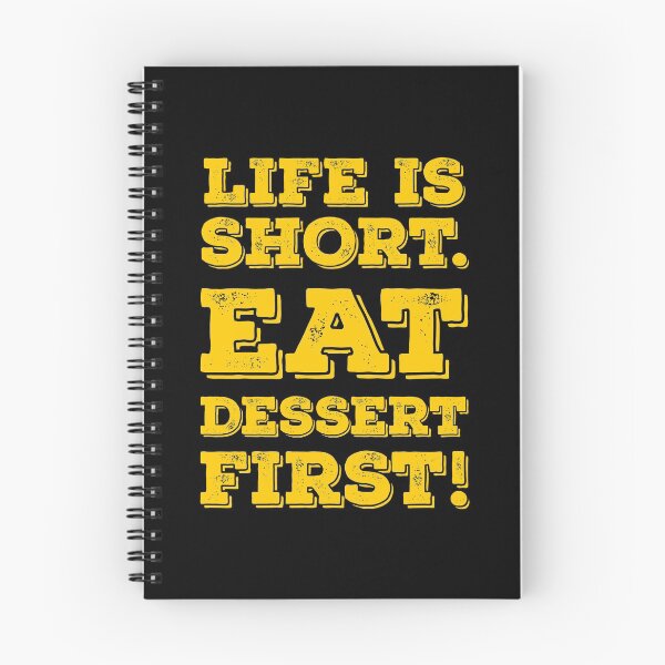 Item preview, Life is short. Eat dessert first! Optimism clever designed and sold by Helen-Storm.