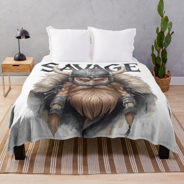 Item preview, Savage Viking - Streetwear designed and sold by Dhenin Studio.