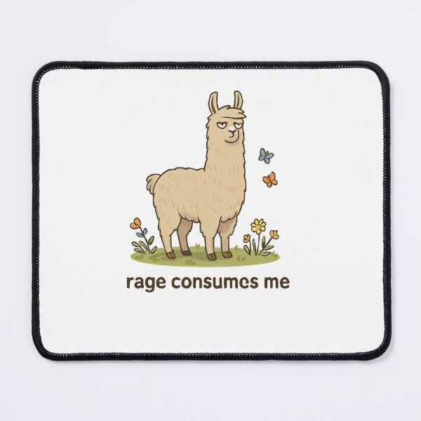 Item preview, Calm Llama Inner Rage designed and sold by SiarheiYur.