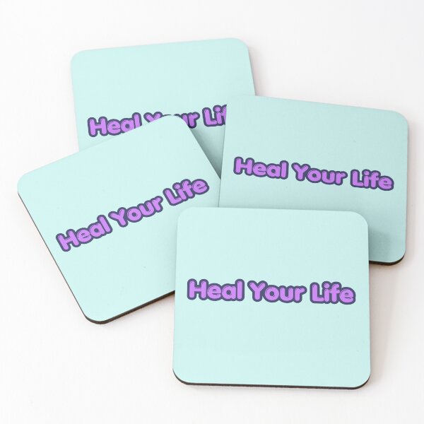 Item preview, Heal Your Life Stickers Prints Posters Wall Art Magnet Home Coffee Cup Decoration TShirt Stationary Notebook Magnet Hat Kitchen Work School Office Redbubble Shop designed and sold by Saritas Boutique Shop.