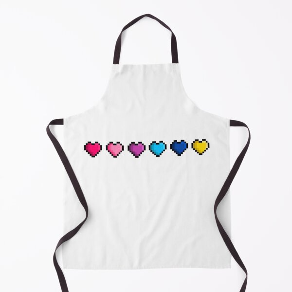 Item preview, Pixel Genderflux Pride Flag Hearts designed and sold by HarveyHandcraftsandDesigns.