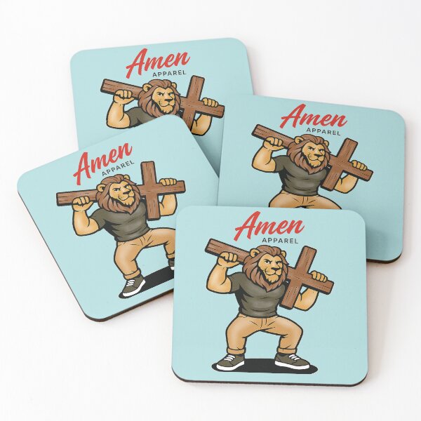 Item preview, Amen Apparel - Lion mascot designed and sold by theL3Studio.