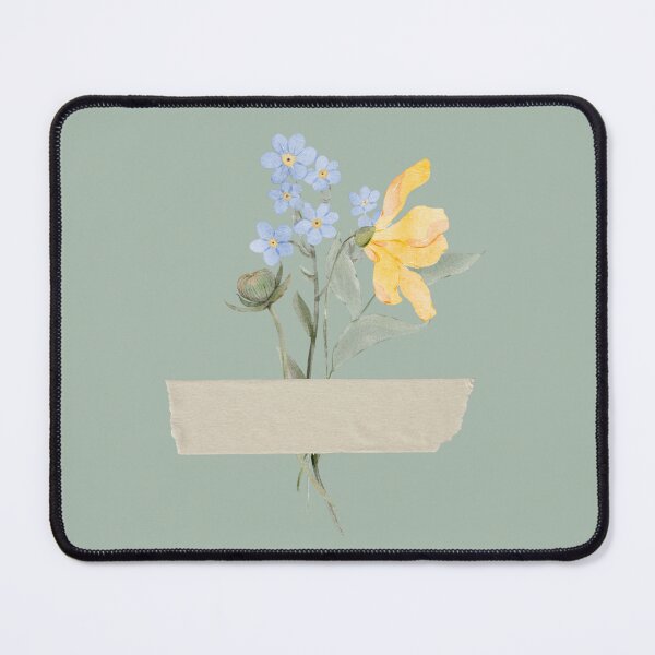Item preview, Flowers Taped Spring Stickers Prints Posters Wall Art Magnet Home Coffee Cup Decoration TShirt Stationary Notebook Magnet Hat Kitchen Work School Office Redbubble Shop designed and sold by Saritas Boutique Shop.