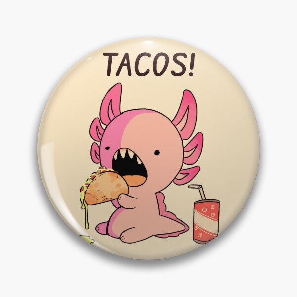 Item preview, Ajolotes comiendo un taco designed and sold by CandyClowne.
