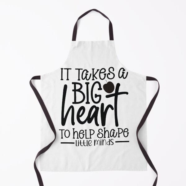 Item preview, Big Heart Little Minds - Inspirational Primary Teacher School Gift designed and sold by FuzionRaptor.