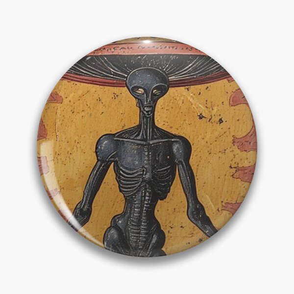 Item preview, Alien Grey from a Medieval Manuscript designed and sold by MGC Art.