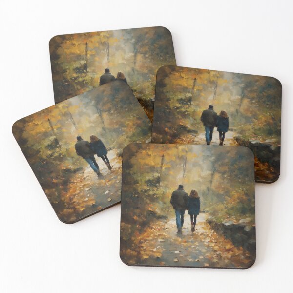 Item preview, Slow Walk Along Autumn Path designed and sold by Rtymer.