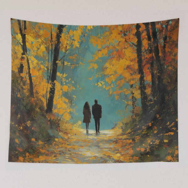 Item preview, Slow Walk Along Autumn Path designed and sold by Rtymer.