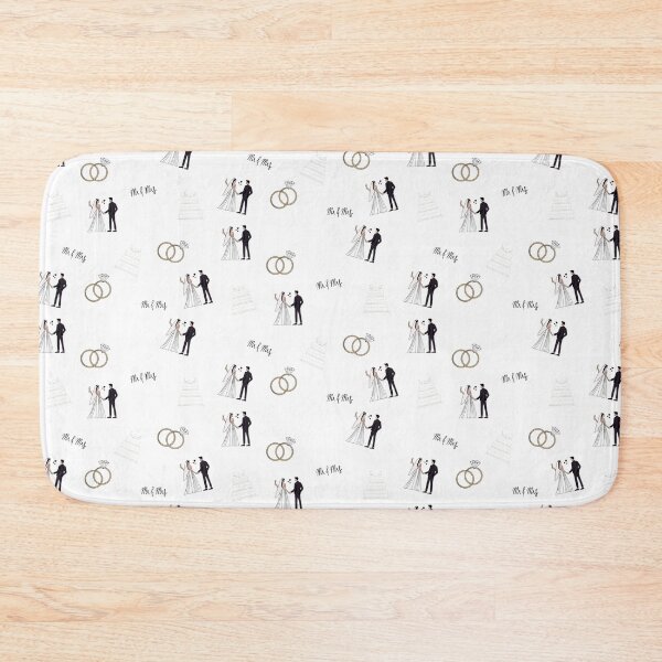 Item preview, Wedding Ring Mr And Mrs Cake Bride Groom Stickers Prints Posters Wall Art Magnet Home Coffee Cup Decoration TShirt Stationary Notebook Magnet Hat Kitchen Work School Office Redbubble Shop designed and sold by Saritas Boutique Shop.