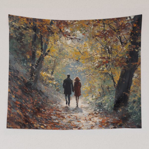 Item preview, Slow Walk Along Autumn Path designed and sold by Rtymer.