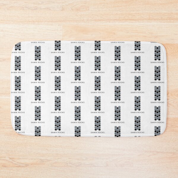 Item preview, Sawn Rocks Modern Minimalist Hexagon Art designed and sold by DuckOddity.