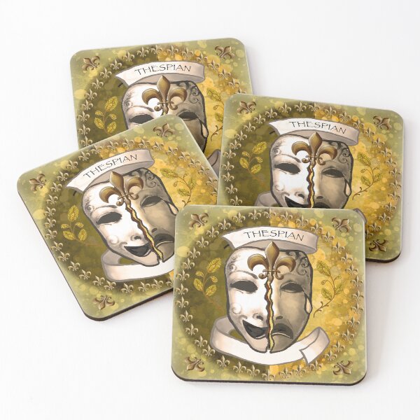 Item preview, Fleur De Lis Actor Mask designed and sold by artmuvz.