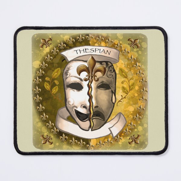 Item preview, Fleur De Lis Actor Mask designed and sold by artmuvz.