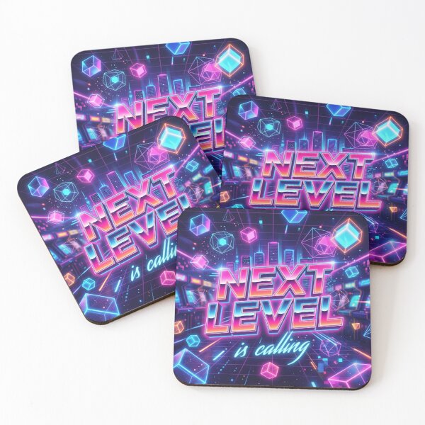 Item preview, Next Level Retro Arcade T-Shirt | Neon 3D Cube Aesthetic Tee | Gamer Motivation Shirt designed and sold by DmaarGroup.