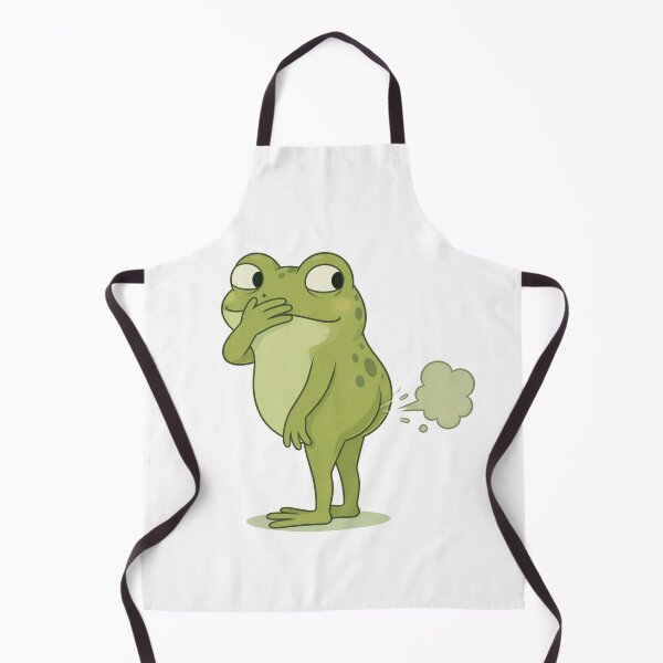 Item preview, Funny Guilty Frog Meme, farting frog designed and sold by MarekoraStudio.