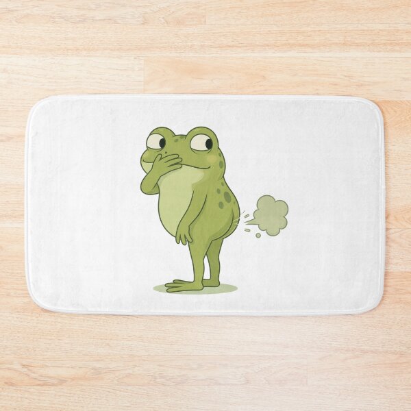 Item preview, Funny Guilty Frog Meme, farting frog designed and sold by MarekoraStudio.