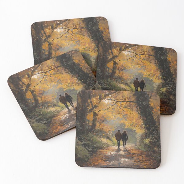 Item preview, Slow Walk Along Autumn Path designed and sold by Rtymer.