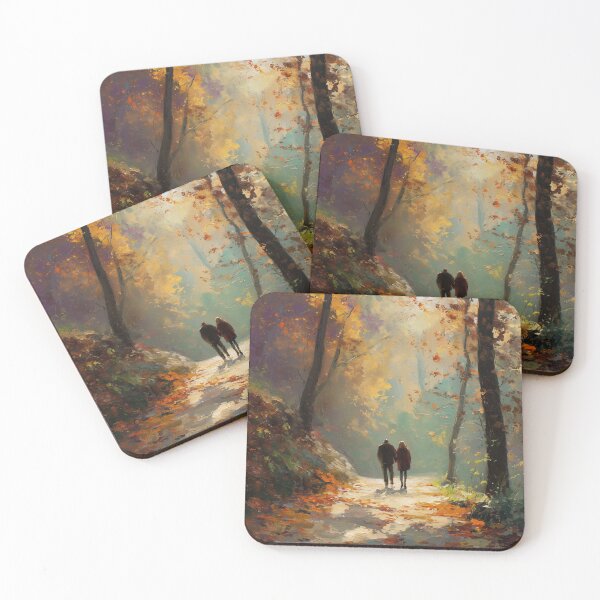 Item preview, Slow Walk Along Autumn Path designed and sold by Rtymer.