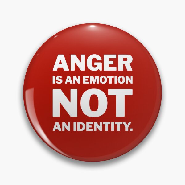 Item preview, Anger is an emotion not an identity.  designed and sold by Rachel the Artist .