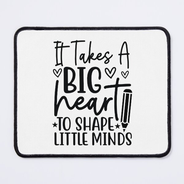 Item preview, Big Heart Shape Little Minds - Inspirational Teacher Aesthetic Gift designed and sold by FuzionRaptor.