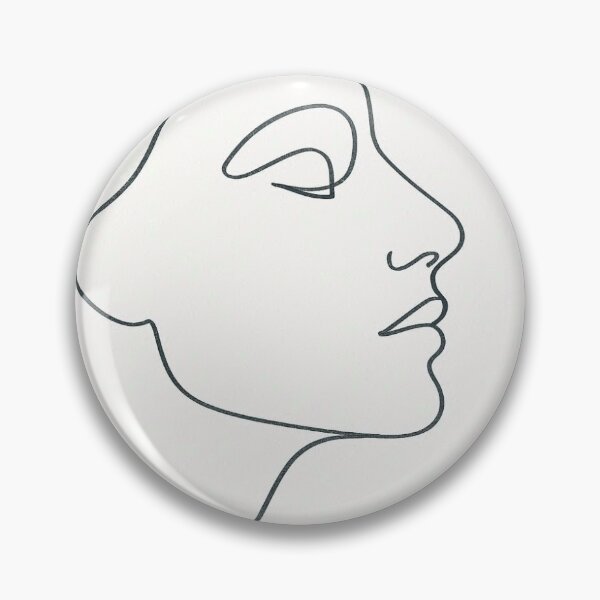 Item preview, One Line Face Drawing – Continuous Line Art designed and sold by MoodAndLine.