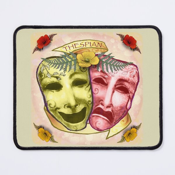 Item preview, Yellow Red Actor Masks designed and sold by artmuvz.