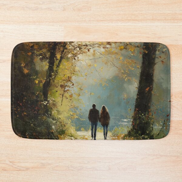 Item preview, Slow Walk Along Autumn Path designed and sold by Rtymer.