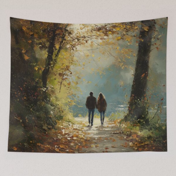 Item preview, Slow Walk Along Autumn Path designed and sold by Rtymer.