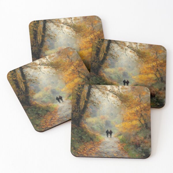 Item preview, Slow Walk Along Autumn Path designed and sold by Rtymer.