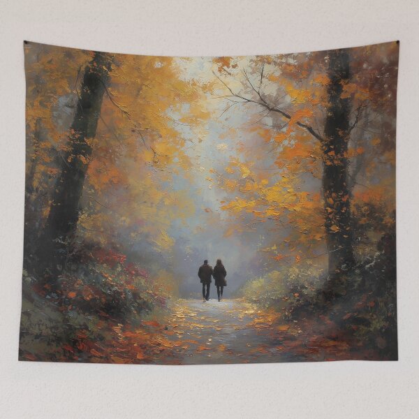 Item preview, Slow Walk Along Autumn Path designed and sold by Rtymer.