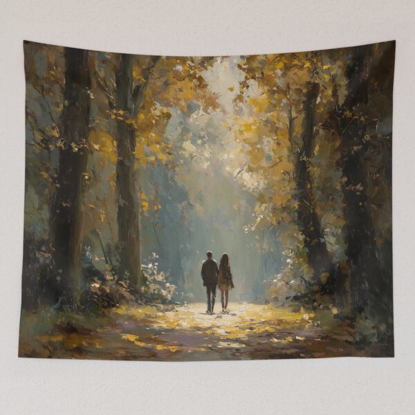 Item preview, Slow Walk Along Autumn Path designed and sold by Rtymer.