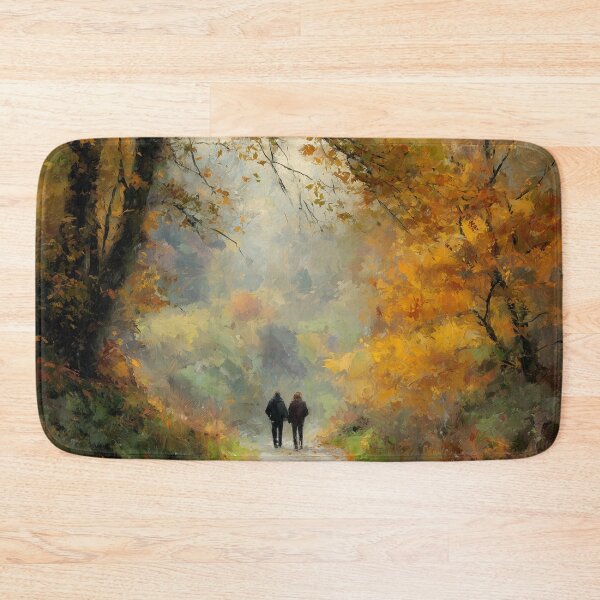 Item preview, Slow Walk Along Autumn Path designed and sold by Rtymer.