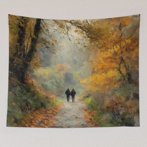 Item preview, Slow Walk Along Autumn Path designed and sold by Rtymer.