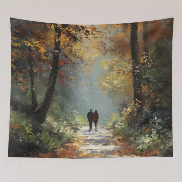 Item preview, Slow Walk Along Autumn Path designed and sold by Rtymer.